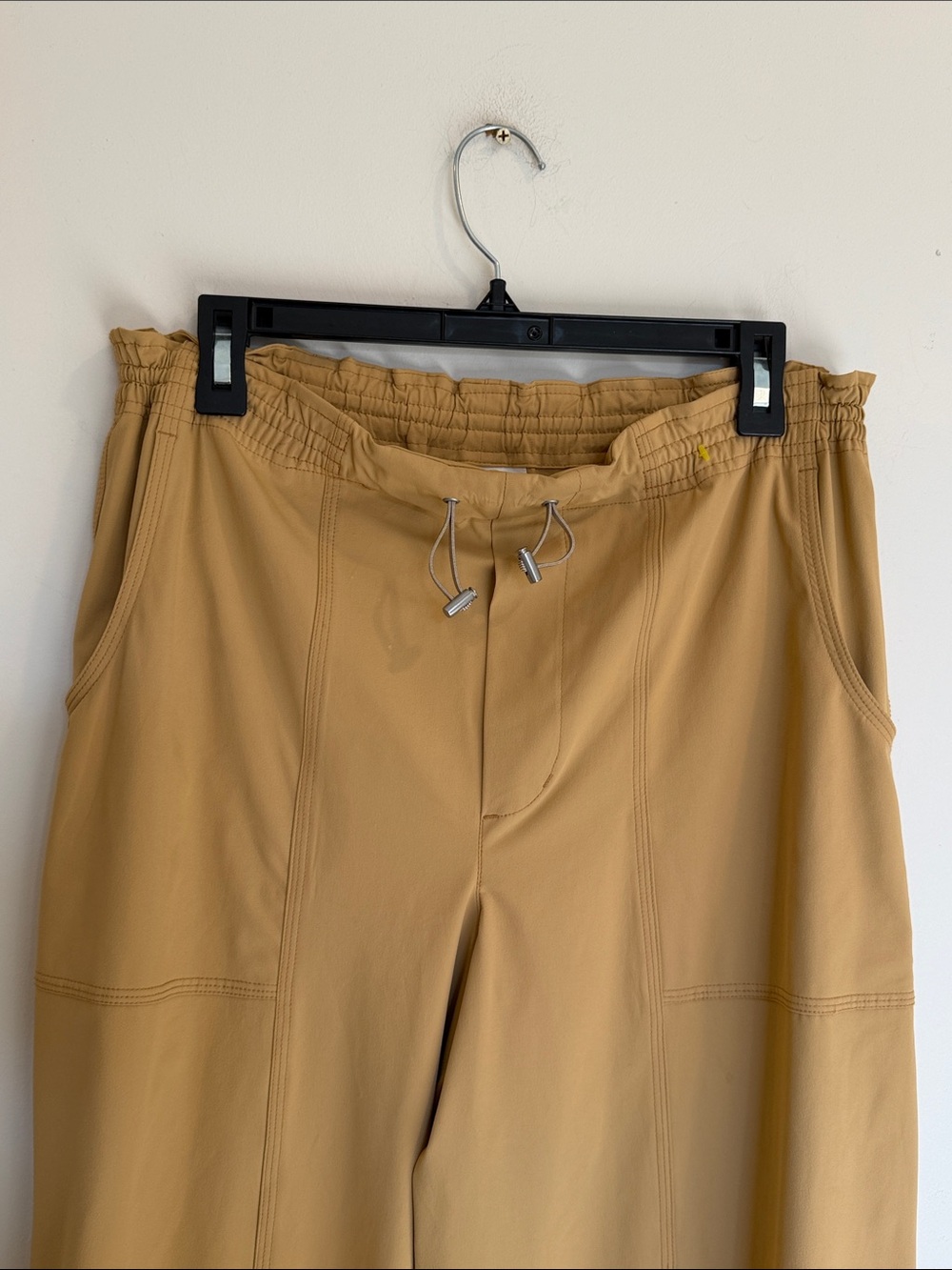 Anthropologie High-Rise Wide-Leg Pants in Mustard Yellow - Picture 5 of 9